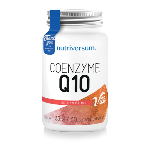 Nutriversum Vita Coenzyme Q10 60db kapszula ízesítetlen