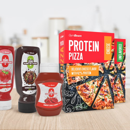 GymBeam - Protein Pizza 500g - fehérjés pizza Ízesítetlen